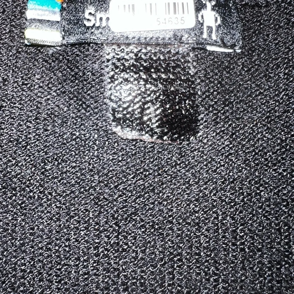 Men's Black V-Neck Smartwool Sweater Est Size Large